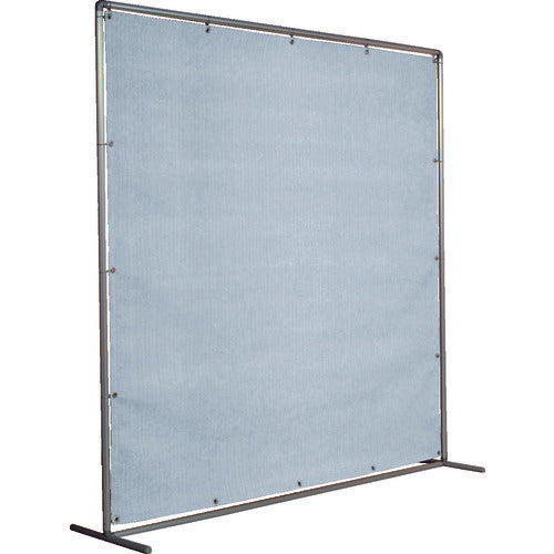 吉野　火花用衝立アルミパイプ　２×２　単体固定　YS-22SF-BW　1 台