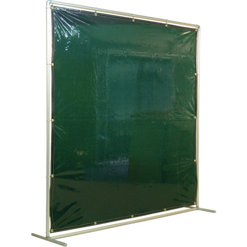 Yoshino Shading Fence Aluminum Pipe 2x2 Single Fixed Green YS-22SF-G 1 Unit