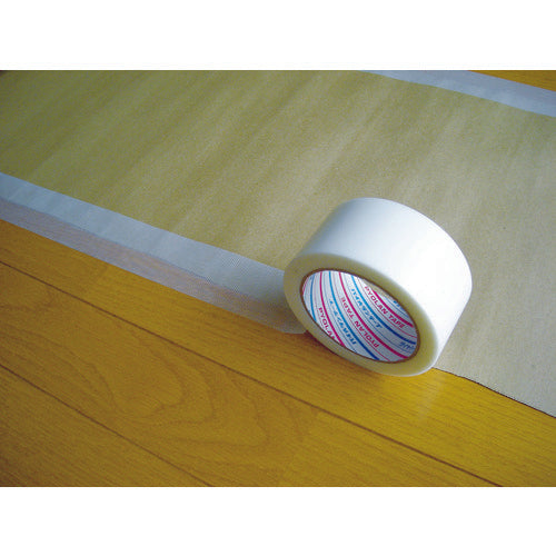 パイオラン　床養生用テープ　５０ｍｍ×２５ｍ　Y-06-WH　1 巻