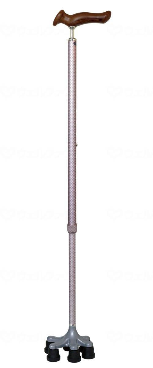 Assist International Assist Super Multi-Point Cane Pink