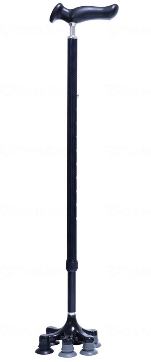 Assist International Assist Super Multi-Point Cane Carbon Color