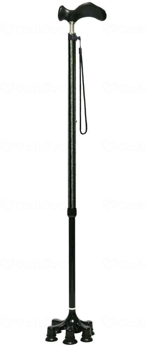 Assist International Assist Super Multi-Point Cane Angel Cane Premium Japanese Modern Left Handed