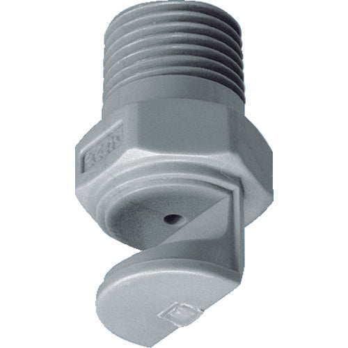 IKEUCHI Wide-angle fan-shaped nozzle YYP series PVC resin 1/8 male screw 115° 1/8MYYP03PVC-IN 1 piece