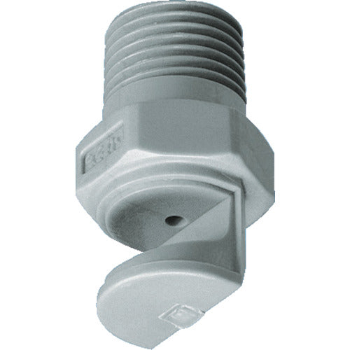 IKEUCHI Wide-angle fan-shaped nozzle YYP series PVC resin 1/8 male screw 120° 1/8MYYP05PVC-IN 1 piece