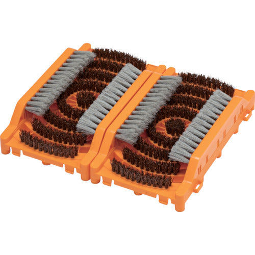 테라모토 양말 하드 브러쉬(2개들이) MR-178-510-0 1 상자