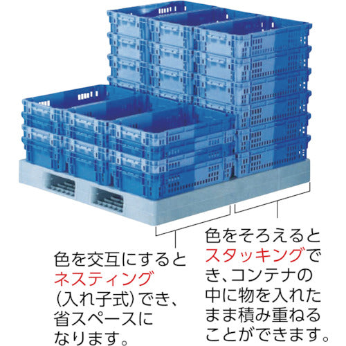 サンコー　ＳＮコンテナー　２０２０５１　Ｂ＃２０ブルー／ブルー　SNB20-BL/BL　1 個