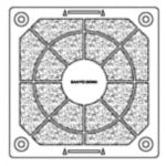 ＳａｎＡｃｅ　樹脂フィルターキット　（６０用）　109-1003F20　1 枚