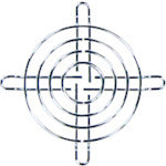 ＳａｎＡｃｅ　フィンガーガード　（□６０ｍｍ用　吸込側、吐出側兼用）　109-139E　1 個