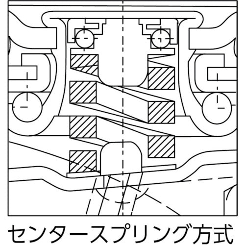 Sisiku shock absorbing caster, fixed, super solid wheel, 200 diameter, SAK-HO-200SST, 1 piece