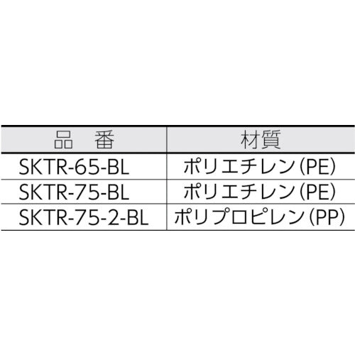 サンコー　サンコータル＃６５（本体＋ロープ）　４０６３００　ライトブルー　SKTR-65-BL　1 個