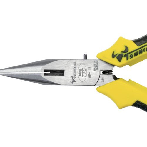 ＴＴＣ　ラジオペンチ　１１５ｍｍ　成型グリップ　バネ付き　MR-115DG　1 丁