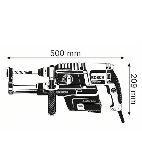 Bosch Dust-collecting Hammer Drill (SDS Plus) GBH2-23REA 1 unit