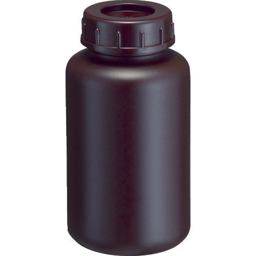 Mizuho wide-mouth brown bottle 500ml 0086BR 1 piece