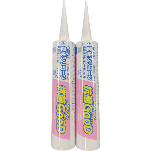 Sekisui Sekisui Modified Silicone Antibacterial Good! White 330ml KGOOD33 1 bottle