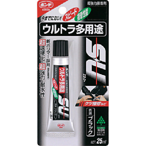 コニシ　ボンドウルトラ多用途ＳＵ　２５ｍｌ　黒　04724　1 本