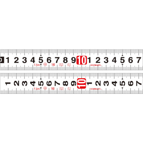 ＫＯＭＥＬＯＮ　マグジャケットクロムホルダー付き　７．５Ｍ　爪巾２５Ｍ　KMC-31CML-7.5-25　1 個