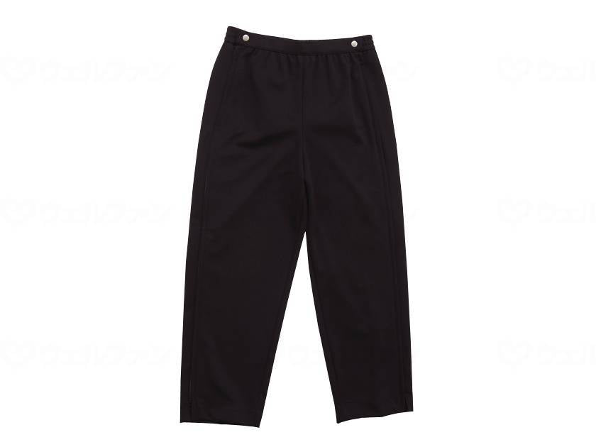 WATAKI stretchy pants with zippers on both sides, black, S