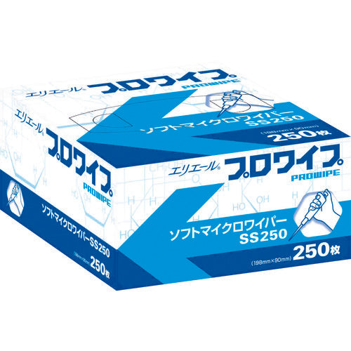 エリエール　プロワイプソフトマイクロワイパーＳＳ２５０　703154　1 CS