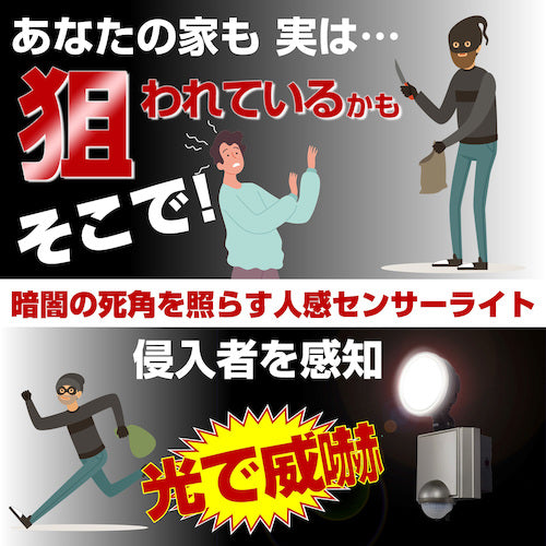 ELPA LED sensor light 1 lamp ESL-SS1001AC 1 unit