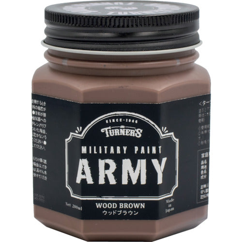 ターナー　ミリタリーペイントウッドブラウン２００ＭＬ　MI200005　1 個
