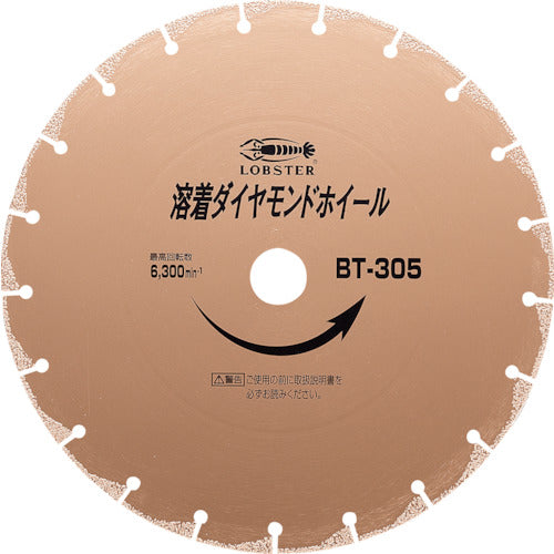エビ　溶着ダイヤモンドカッター　（乾式）　３０５ｍｍ　BT305　1 枚