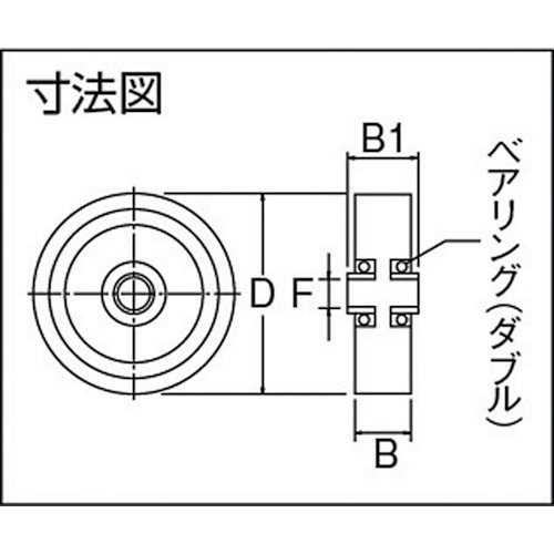 ＭＫ　枠無重量車　５０ｍｍ　平型　C-1500-50　1 個