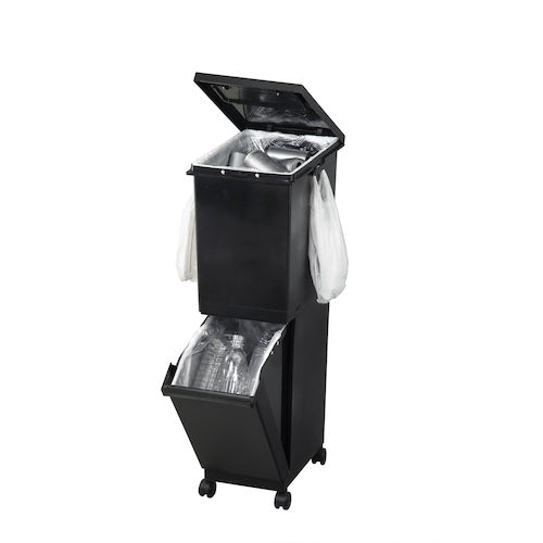 ＴＯＮＢＯ　ユニード分別スリム２段５５Ｓ　ブラック　02038　1 台