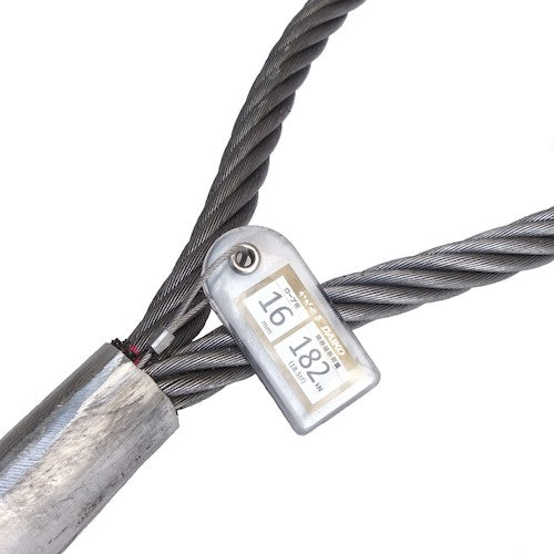 High-strength rope 6 x 37 Kagayaki 16mm 1m KG-1610 1 piece