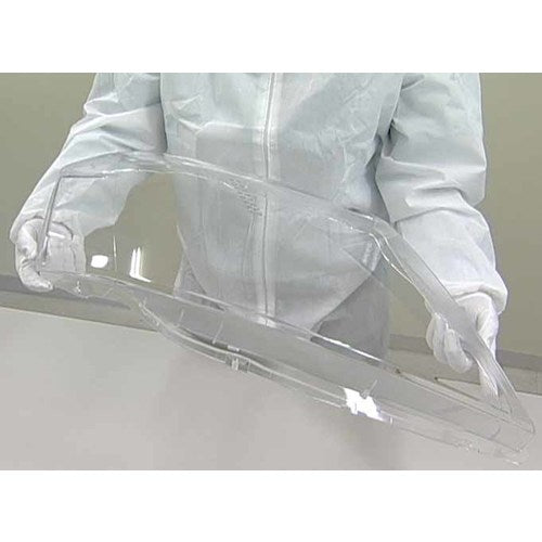 SHOWA Urethane Backless Gloves E0100 Nanoteclean AC 10 pairs White XL Size E0100-XL 1 bag
