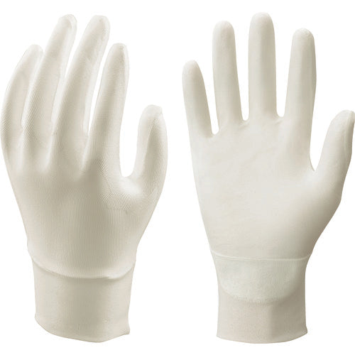 SHOWA Urethane Backless Gloves E0200 Nanoteclean PC 10 pairs White XL Size E0200-XL 1 bag