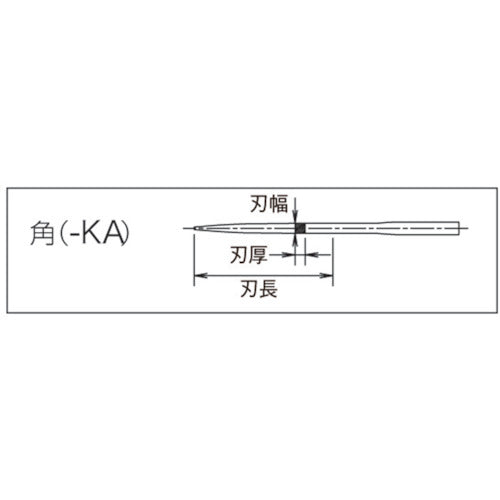 ツボサン　スーパーソーヤスリ　角　KA10502　1 本