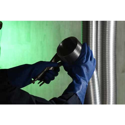 SHOWA PVC gloves No. 181 Blue Fit (thin) S size NO181-S 1 pair