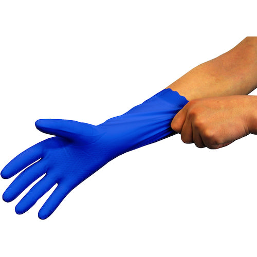 SHOWA PVC gloves No. 181 Blue Fit (thin) S size NO181-S 1 pair