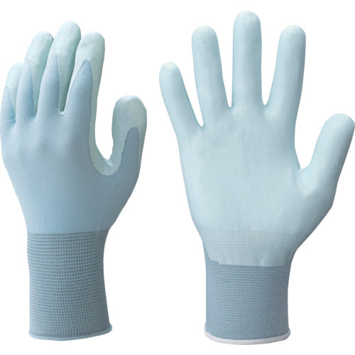 SHOWA 니트릴 고무 등받이 장갑 No265 딱 맞는 등받이 강력한 롱 블루 S 사이즈 NO265-SB 1 쌍