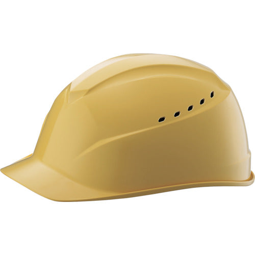 Tanizawa Air Light S Helmet (American type, with grooves and ventilation holes) Shell color: Cream 01230-JZ-C3-J 1 unit