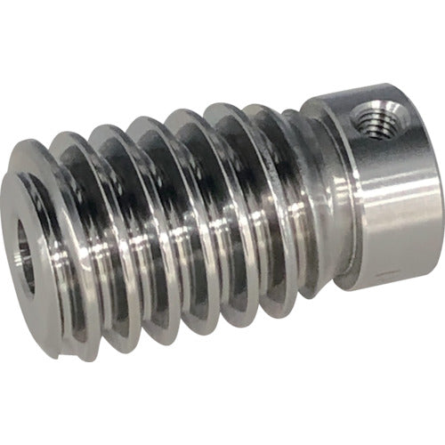 ＫＧ　ウォーム　Ｗ１ＳＵＲ２＋Ｂ　モジュール１．０　圧力角２０度（並歯）　ＳＵＳ３０４　精密転造仕上　W1SUR2+B　1 個