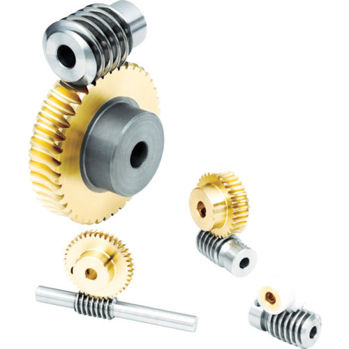 KG 웜 W80SR1+B 모듈 0.8 압력각 20도(병치) S45C 정밀 전조 마무리 W80SR1+B 1개