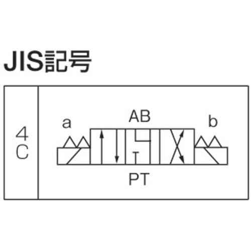 ダイキン　電磁パイロット操作弁　電圧ＡＣ１００Ｖ　呼び径１／４　最大流量１００　KSO-G02-4CA-30-N　1 台