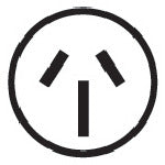 Meiko 3P 15A Square Outlet MR2751 1 pc