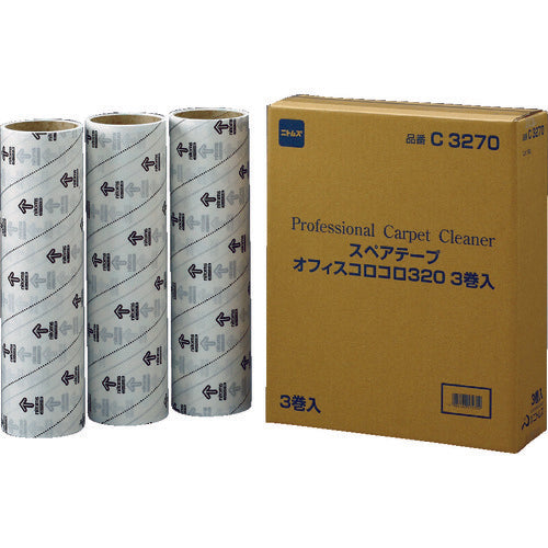 ニトムズ　オフィスコロコロスペアテープ３２０ｍｍ　（３巻入）　C3270　1 箱