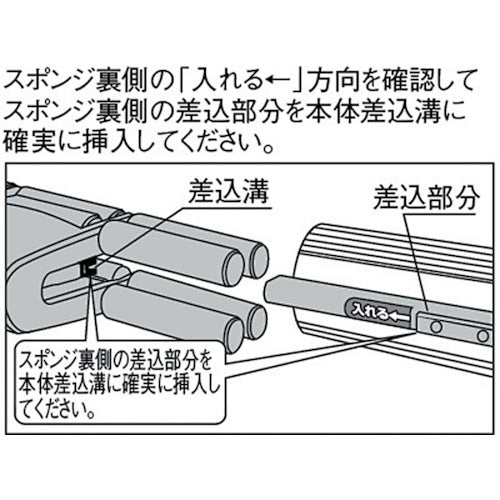 コンドル　スポンジモップ　ＰＶＡスポンジワイパーＧＲ−ＷＥＴ　WI580-000N-MB　1 本