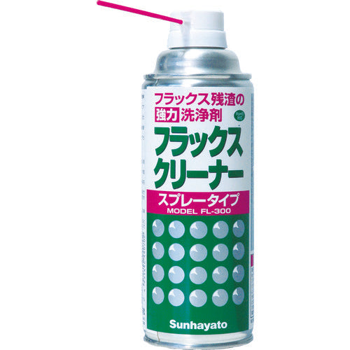 サンハヤト　ハンダフラックス残渣用洗浄剤フラックスクリーナー　スプレー　FL-300　1 本