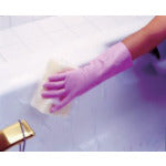 SHOWA PVC gloves, bulk purchase, simple packaging, thick vinyl, 10 pairs, violet, L size, NO132-LV10P, 1 PK