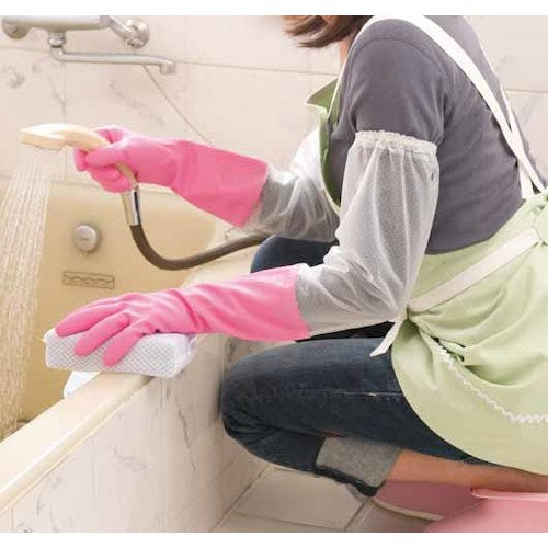 SHOWA Thick Gloves with Arm Covers No.140 Pink Medium Size NO140-MP 1 Pair