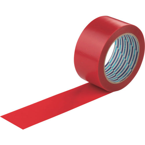 パイオラン　梱包用テープ　５０ｍｍ×２５ｍ　レッド　K-10-RE 50MMX25M　1 巻