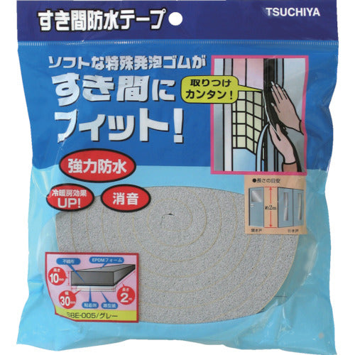 망치 틈새 방수 테이프 그레이 10mm×30mm×2m SBE-005 1권