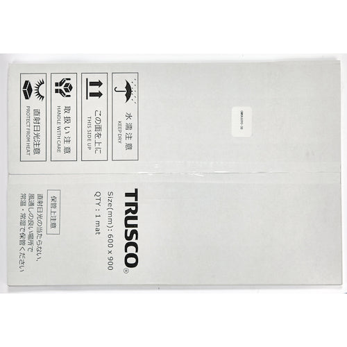TRUSCO Antibacterial Adhesive Clean Mat 600 x 900 mm Blue 1 Sheet 30 Sheets CMKK-6090-3B 1 SHT