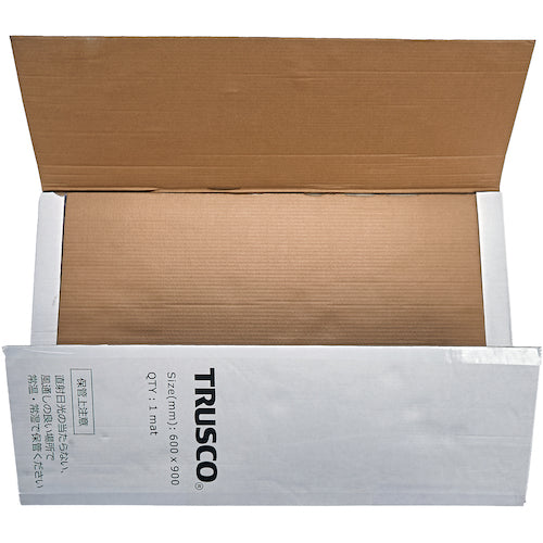 TRUSCO Antibacterial Adhesive Clean Mat 600 x 900 mm Blue 1 Sheet 30 Sheets CMKK-6090-3B 1 SHT