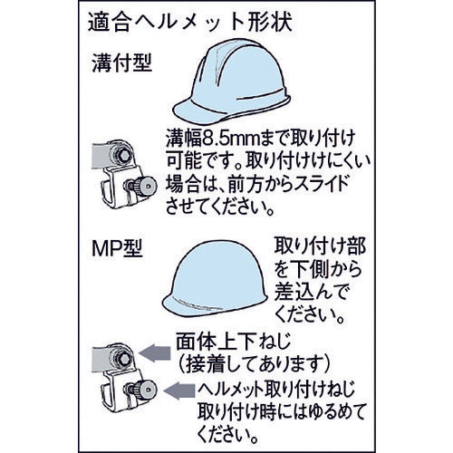 リケン　ゴーグルクリップ　ＧＣ−０３　G-CLIP-3　1 組