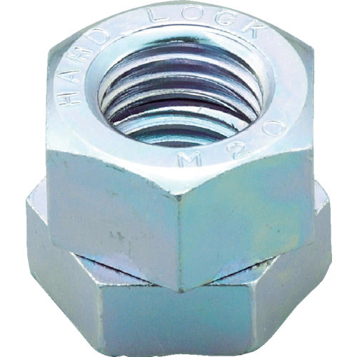TRUSCO 하드 록 너트 3가 크로메이트 M6×1.0 15개입 B759-0006 1 PK